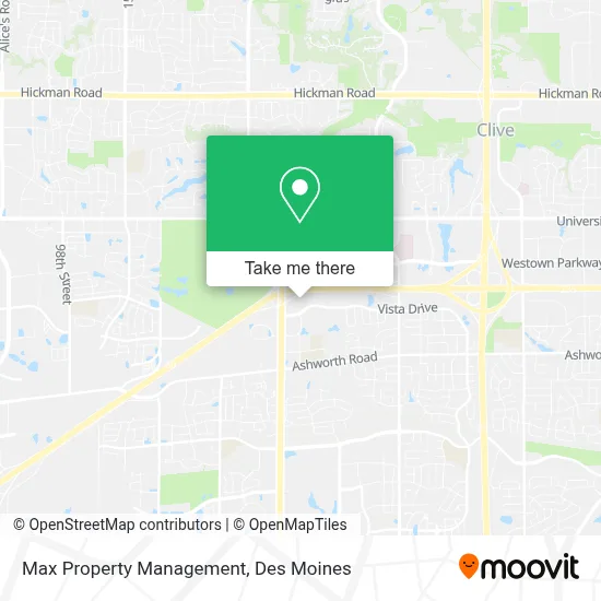 Max Property Management map