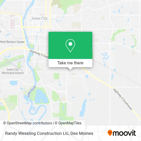 Randy Wessling Construction Llc map
