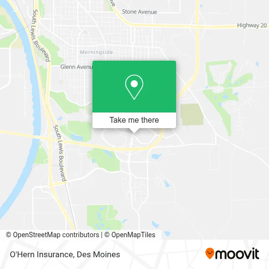 O'Hern Insurance map