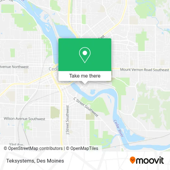 Teksystems map