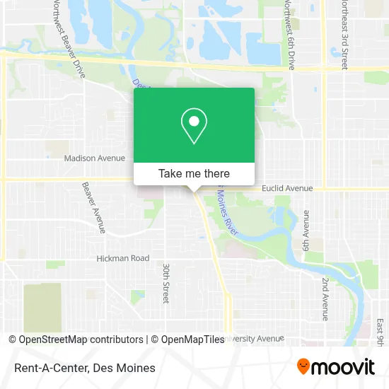 Rent-A-Center map