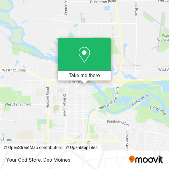 Your Cbd Store map