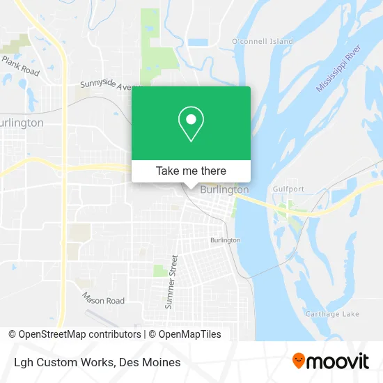 Lgh Custom Works map