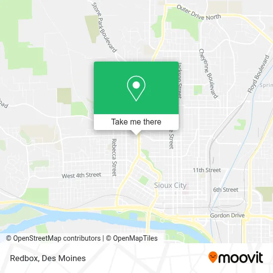 Redbox map