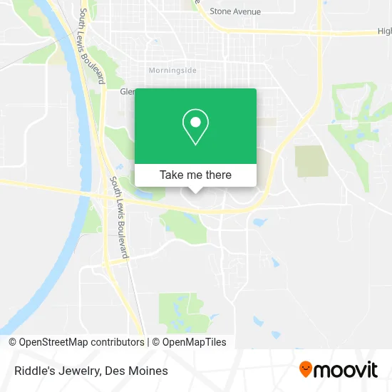 Riddle's Jewelry map
