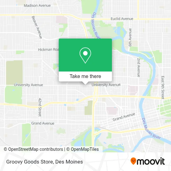 Groovy Goods Store map