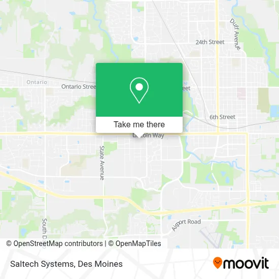 Saltech Systems map