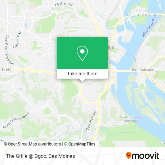 The Grille @ Dgcc map