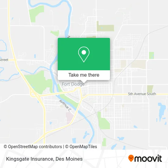 Kingsgate Insurance map