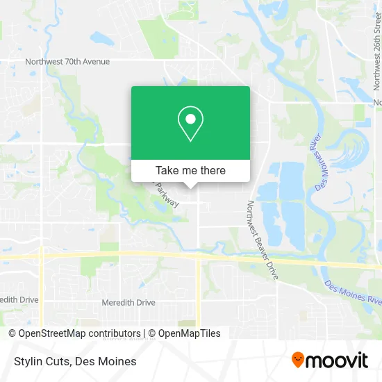 Stylin Cuts map