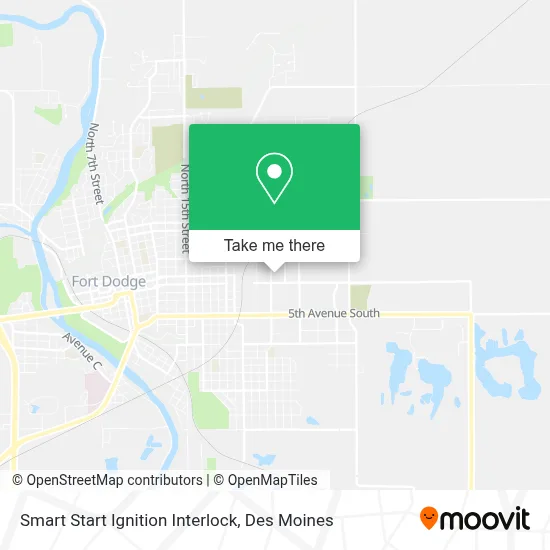 Smart Start Ignition Interlock map