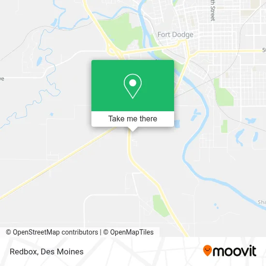 Redbox map