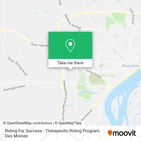 Riding For Success - Therapeutic Riding Program map