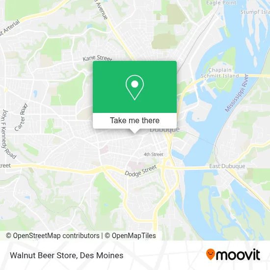 Walnut Beer Store map