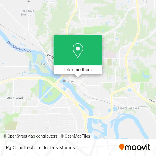 Rg Construction Llc map