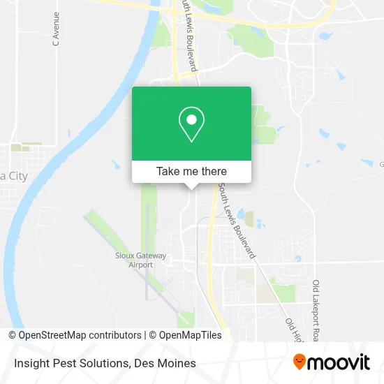 Insight Pest Solutions map
