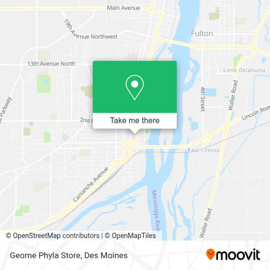 Geome Phyla Store map