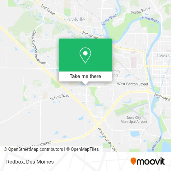 Redbox map