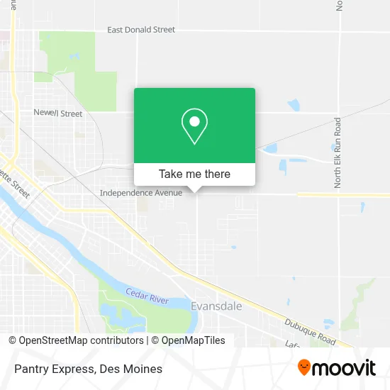 Pantry Express map
