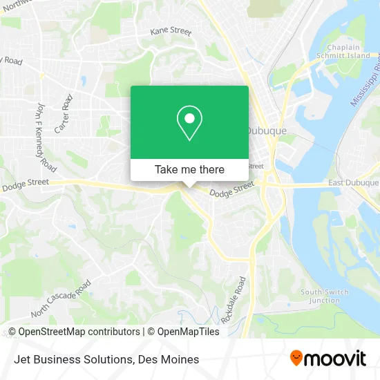 Jet Business Solutions map