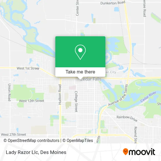 Lady Razor Llc map