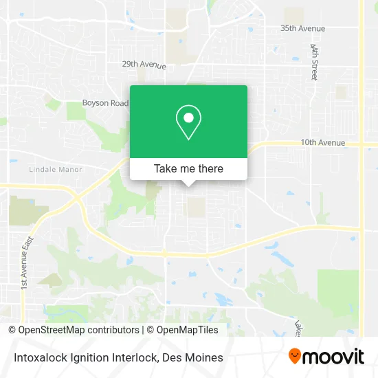Intoxalock Ignition Interlock map