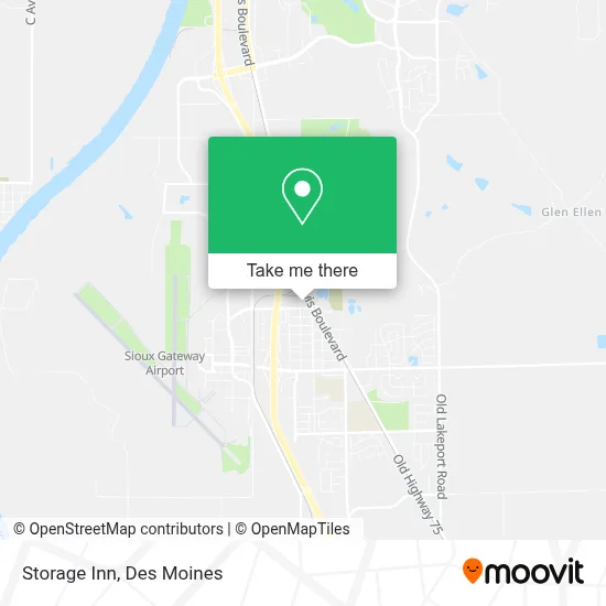 Storage Inn map