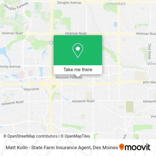 Matt Kolln - State Farm Insurance Agent map