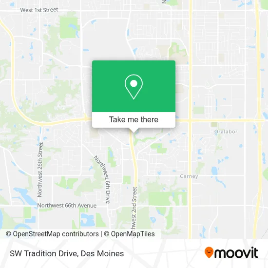 SW Tradition Drive map