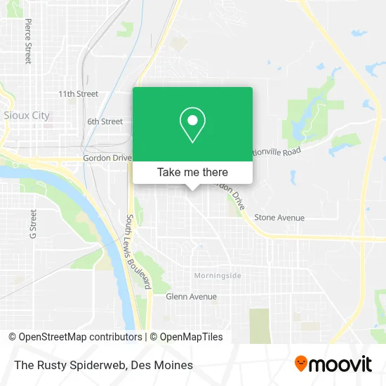 The Rusty Spiderweb map