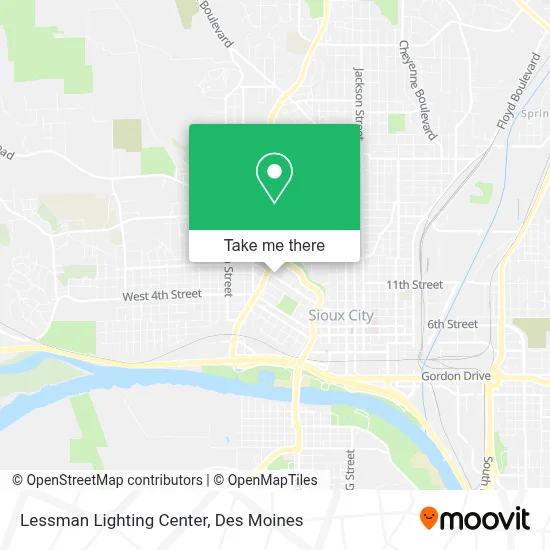 Lessman Lighting Center map