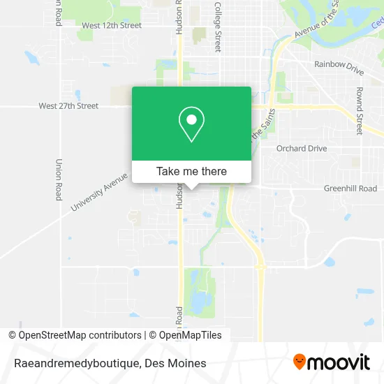Raeandremedyboutique map