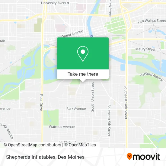 Shepherds Inflatables map