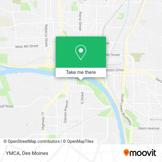 Ymca map