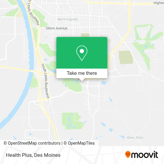 Health Plus map