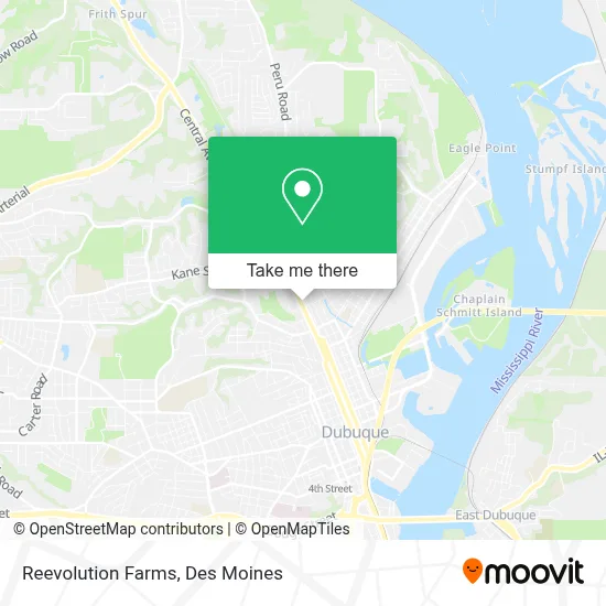 Reevolution Farms map