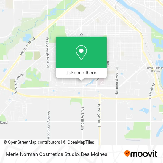 Merle Norman Cosmetics Studio map