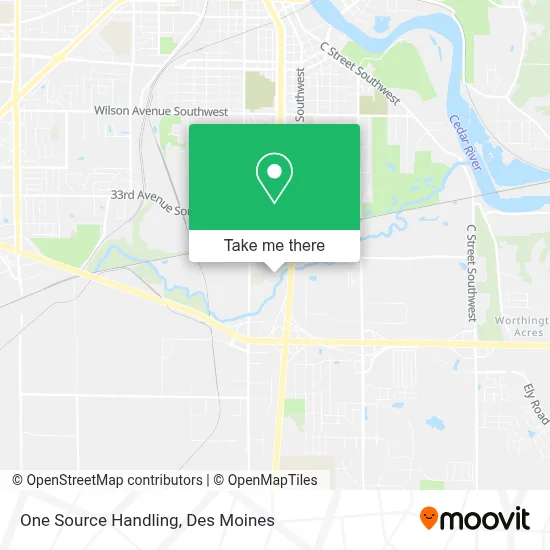 One Source Handling map