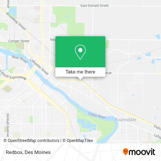 Redbox map