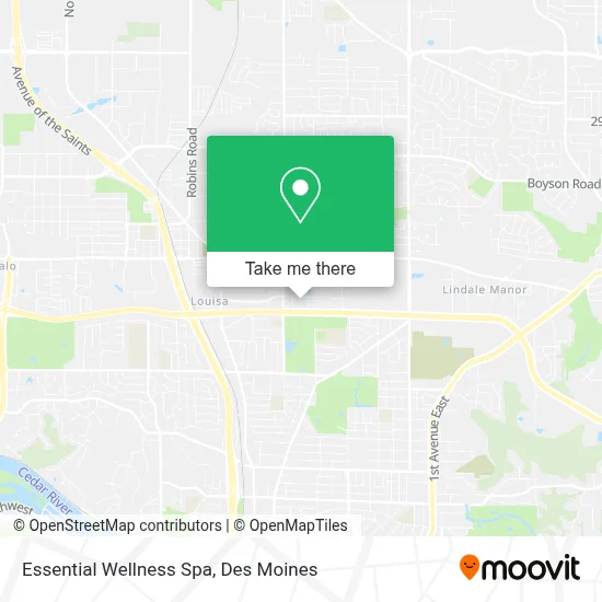 Essential Wellness Spa map