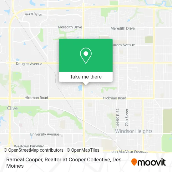 Rameal Cooper,  Realtor at Cooper Collective map