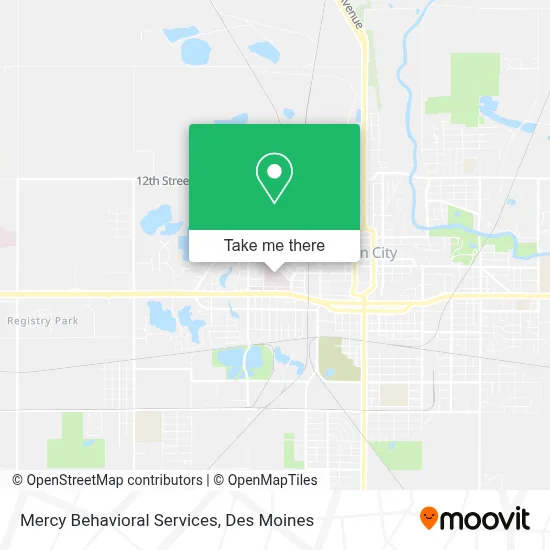 Mercy Behavioral Services map