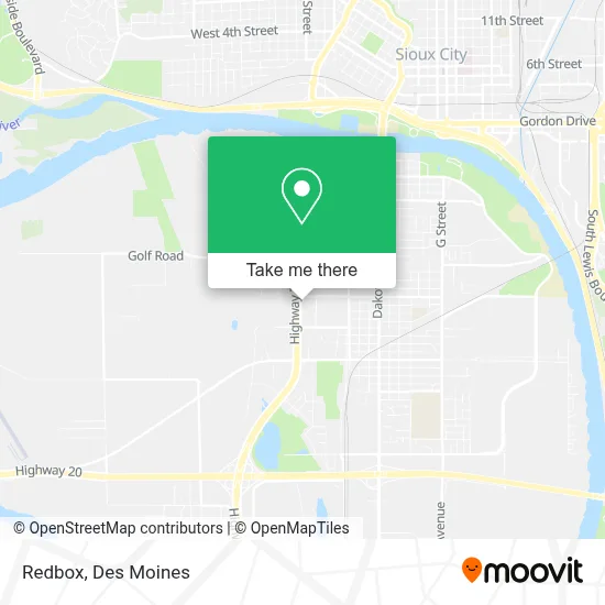 Redbox map