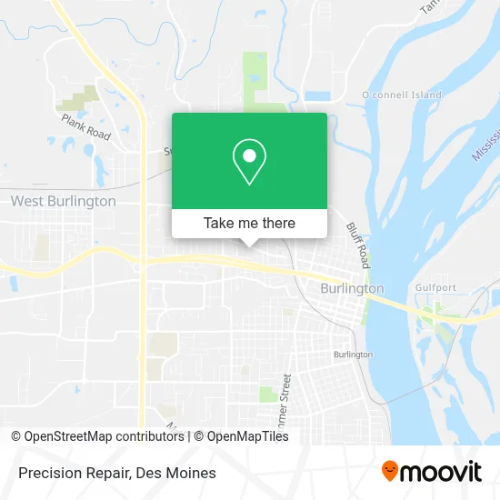 Precision Repair map