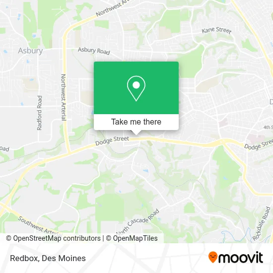 Redbox map