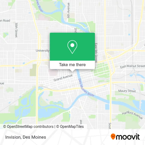 Invision map