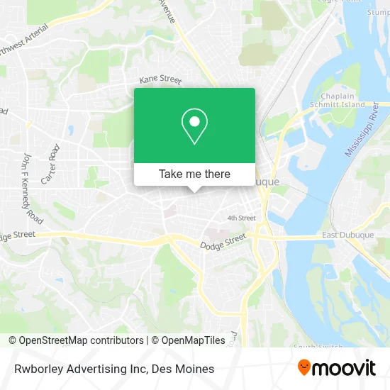 Rwborley Advertising Inc map