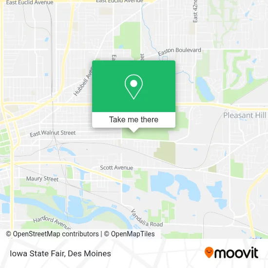 Iowa State Fair map