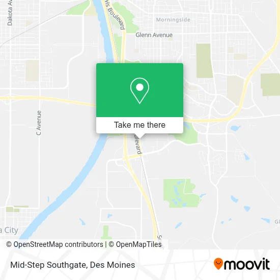 Mid-Step Southgate map