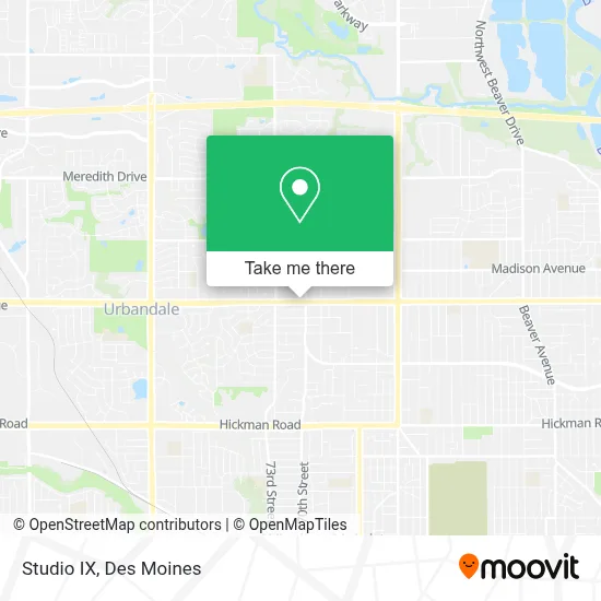 Studio IX map